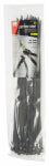 ECM INDUSTRIES LLC Self-Cutting Cable Ties, Black, 14-In., 50-Pk.