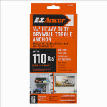 ITW BRANDS EZ ANCOR HEAVY DUTY DRYWALL PULL TOGGLE ANCHOR 3/16 10PK HARDWARE & FARM SUPPLIES ITW BRANDS