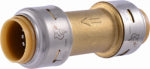 SHARKBITE SharkBite Max Series UR2008A Check Valve, 1/2 in, PTC, 200 psi Pressure, Brass Body PLUMBING, HEATING & VENTILATION SHARKBITE
