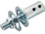 CHICAGO DIE CASTING Motor Arbor Attachment, Fits 1/2 In. Shaft