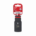 MILWAUKEE ELECTRIC TOOL CORP Shockwave SAE Deep-Well 6-Point Impact Socket, 1/2 In. Drive, 1 In. TOOLS MILWAUKEE ELECTRIC TOOL CORP