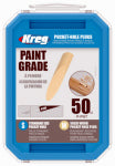KREG TOOL COMPANY Pocket-Hole Plugs, Solid Wood, 3/8-In., 50-Pk.