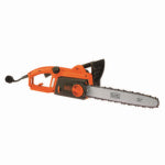 BLACK & DECKER LAWN Black+Decker CS1216 Chainsaw, 12 A, 120 V, 16 in L Bar/Chain OUTDOOR LIVING & POWER EQUIPMENT BLACK & DECKER LAWN