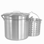 BARBOUR INTERNATIONAL Bayou Classic 34 Qt. Aluminum Stockpot