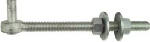 ASSA ABLOY AMERICAS RESIDENTIALI NC 5/8 x 8 In. Zinc Bolt Gate Hook