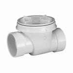OATEY COMPANY PVC Backwater Valve, 4 In.