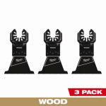 MILWAUKEE Milwaukee 49-25-1113 Blade, 2-1/2 in, 2 in D Cutting, HCS, 3/PK TOOLS MILWAUKEE