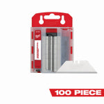 MILWAUKEE ELECTRIC TOOL CORP Utility Blades With Dispenser, 100-Pk.