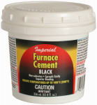 IMPERIAL Imperial KK0077-A Furnace Cement, Paste, Black, 8 oz Tub OUTDOOR LIVING & POWER EQUIPMENT IMPERIAL