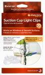 SIMPLE LIVING SOLUTIONS LLC Suction Cup Light Clips, 20-Ct.