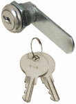 ASSA ABLOY AMERICAS RESIDENTIALI NC Door & Drawer Lock, Chrome, 1/4 In.