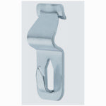 ASSA ABLOY AMERICAS RESIDENTIALI NC Push & Hang Hook, 10-Lb. Load, 10-Pk.