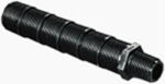 ORBIT Orbit 37114 Cut-Off Riser, 1/2 x 3/4 in Connection, 6 in L, Polyethylene, Black LAWN & GARDEN ORBIT