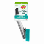 SCOTCH-BRITE Scotch-Brite 547-W Scrub Tub and Shower Wand, Blue, 11-3/4 in OAL CLEANING & JANITORIAL SUPPLIES SCOTCH-BRITE
