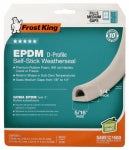FROST KING Frost King V25WA Weatherseal Tape, 5/16 in W, 17 ft L, EPDM Rubber, White HARDWARE & FARM SUPPLIES FROST KING