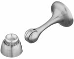 ASSA ABLOY AMERICAS RESIDENTIALI NC Door Stop With Catch, Magnetic, Satin Nickel, 3 In.