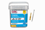 ITW BRANDS GRK Finish/Trim 305 Stainless Steel #8 x 3-1/8" Screws 385-Ct.