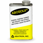 ABATRON, INC. Abatron ASPR Wood Repair Solvent, Liquid, Irritating Aromatic, Clear, 1 pt AUTOMOTIVE ABATRON, INC.