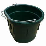 QINGDAO HUATIAN HAND TRUCK Utility Bucket, Flat Sided, Dark Green Resin, 8-Qts. HARDWARE & FARM SUPPLIES QINGDAO HUATIAN HAND TRUCK