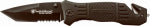 AMERICAN OUTDOOR BRANDS PRODUCTS CO Extreme Ops Fire & Rescue Knife, 3.3 In. Blade