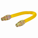 CASH ACME Eastman 30YE515036B Gas Connector, 1/2 in, FIP x MIP, Stainless Steel, Epoxy-Coated, 36 in L, 5/8 in OD PLUMBING, HEATING & VENTILATION CASH ACME