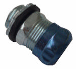 HALEX Halex 62515 EMT Raintight Connector, 1-1/2 in Compression, Steel, Each ELECTRICAL HALEX