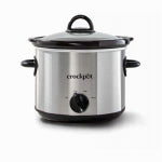 SUNBEAM RIVAL Crock-Pot 2135591 Slow Cooker, 3 qt Capacity, 110 VAC, 3200 W, Manual Control, Stainless Steel/Stoneware, Silver APPLIANCES & ELECTRONICS SUNBEAM RIVAL