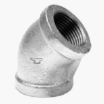 ASC ENGINEERED SOLUTIONS 45-Degree Galvanized Pipe Elbow, 3/8 In.