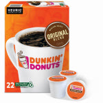 STAPLES Dunkin' Donuts Original Blend K-Cups, 22-Ct. HOUSEWARES STAPLES