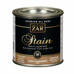 ZAR ZAR 50406 Wood Stain, Gray Cashmere, Liquid, 0.5 pt PAINT ZAR