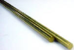 K & S ENGINEERING K & S 1160 Decorative Metal Rod, 1/16 in Dia, 36 in L, 260 Brass, 260 Grade HARDWARE & FARM SUPPLIES K & S ENGINEERING