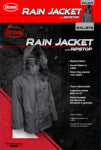 SAFETY WORKS INC 2XL BLK Boss Raincoat CLOTHING, FOOTWEAR & SAFETY GEAR SAFETY WORKS INC