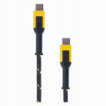 DEWALT DEWALT 131 0021 DW2 Charging Cable, Type C, Kevlar Fiber Sheath, 10 ft L ELECTRICAL DEWALT