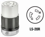 LEVITON MFG CO 20A-125V LOCK CONNECTOR