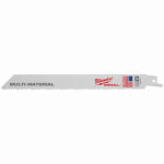 MILWAUKEE ELECTRIC TOOL CORP Sawzall The Wrecker Multi-Material Reciprocating Saw Blades, 7/11 TPI, 6 In.