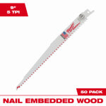 MILWAUKEE ELECTRIC TOOL CORP Sawzall Reciprocating Saw Blades, 5 TPI, 9 In., 50-Pk.