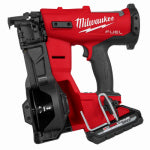 MILWAUKEE ELECTRIC TOOL CORP M18 18-Volt Cordless Coil Roofing Nailer Kit, Brushless Motor, Battery & Charger
