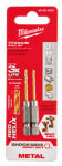 MILWAUKEE Milwaukee SHOCKWAVE 48-89-4603 Impact Drill Bit, 3/32 in Dia, 2.38 in OAL, Twist Flute, 1/4 in Dia Shank, Hex Shank TOOLS MILWAUKEE