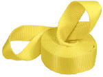 KEEPER Keeper 02922 Recovery Strap, 15,000 lb, 2 in W, 20 ft L, Hook End, Nylon, Yellow AUTOMOTIVE KEEPER