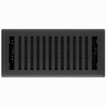 IMPERIAL Imperial RG3439 Floor Register, Polystyrene, 10 in W Duct Opening, 4 in H Duct Opening, Black Iron PLUMBING, HEATING & VENTILATION IMPERIAL