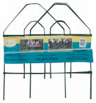 PANACEA PRODUCTS CORP-IMPORT Green Gothic-Top Garden Fence, 18-In. x 8-Ft. LAWN & GARDEN PANACEA PRODUCTS CORP-IMPORT