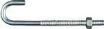 ASSA ABLOY AMERICAS RESIDENTIALI NC J Bolt, Zinc, 5/16 x 5 In.