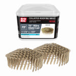 PRIMESOURCE BUILDING PROD. GRCR3TRC 1-1/4" COIL ROOFING NAIL TRC PACK 600 CT
