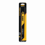 DEWALT DEWALT ELITE SERIES DWAR9108CT-1 Reciprocating Saw Blade, 1 in W, 9 in L, 8 TPI, Carbide Cutting Edge TOOLS DEWALT