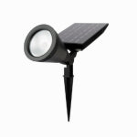 FUSION PRODUCTS LTD. Solar LED Spotlight, Metal, 200 Lumens ELECTRICAL FUSION PRODUCTS LTD.
