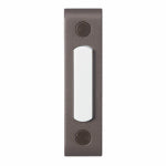 HEATH-ZENITH Heath Zenith 18000218 Doorbell Pushbutton, Wired, Metal, Brown, Lighted ELECTRICAL HEATH-ZENITH