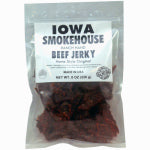 IOWA SMOKEHOUSE Iowa Smokehouse is-rh8jn-6ct Beef Jerky, 8 oz HOUSEWARES IOWA SMOKEHOUSE