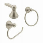 MOEN Moen Preston Series DN8433BN Bath Hardware Set, Metal, Brushed Nickel PLUMBING, HEATING & VENTILATION MOEN
