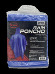 SAFETY WORKS INC BLU Boss Rain Poncho CLOTHING, FOOTWEAR & SAFETY GEAR SAFETY WORKS INC
