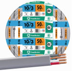 SOUTHWIRE/COLEMAN CABLE Southwire 50 Ft. 10 AWG 3-Conductor UFW/G Electrical Wire